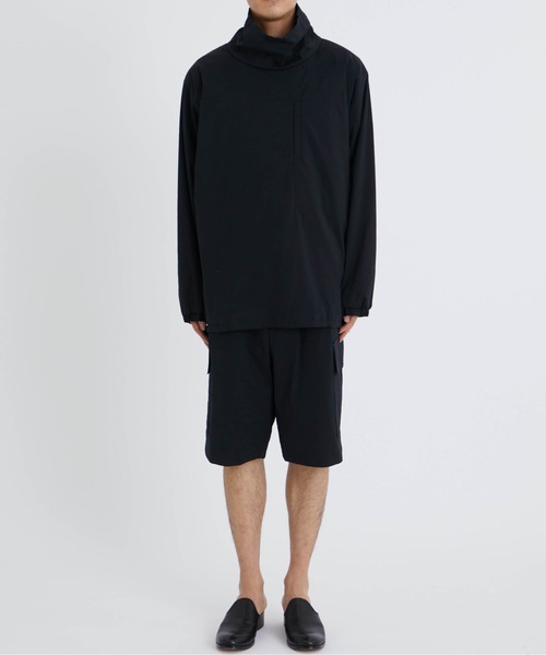 a*n様 エイトンHIGH STRETCH NYLON EASY CARGO S ATON/エイトン】KYOTO TSURIZOME COTTON WIDE EAZY CARGO PANTS