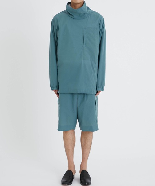 ATON / エイトン】HIGH STRETCH NYLON EASY CARGO SHORTS