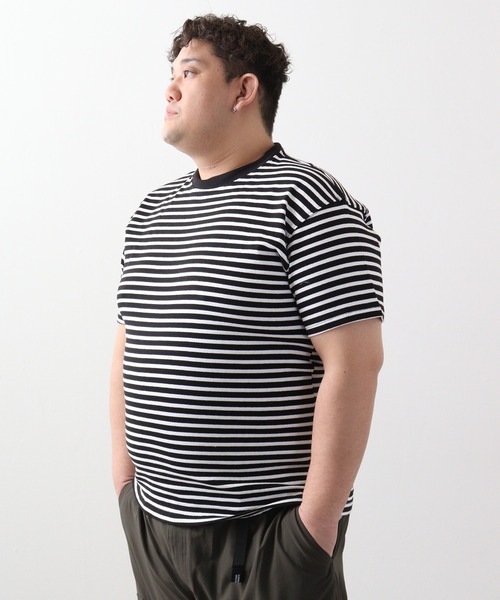 FUNALIVE(ファンアライブ)の「KONGOW ビックサイズ/キングサイズ ヘビーウェイト半袖Tシャツ 7.5オンス(Tシャツ/カットソー・メンズ・その他1/その他2/ホワイト/ブラック/カーキ/ネイビー・3L/4L)」の6枚目の写真