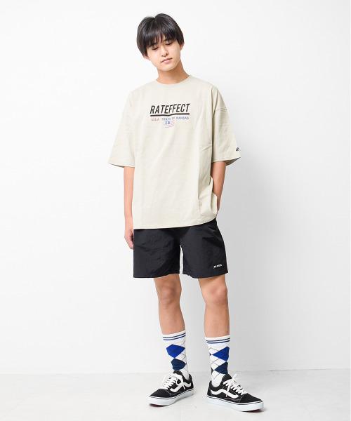 RAT EFFECT(ラットエフェクト)の「FOREST ADVENTUREビッグTシャツ(Tシャツ/カットソー・キッズ・ライトグレー/ブラック/グレイッシュベージュ/オフホワイト・170/150/130/160/140/120)」の20枚目の写真