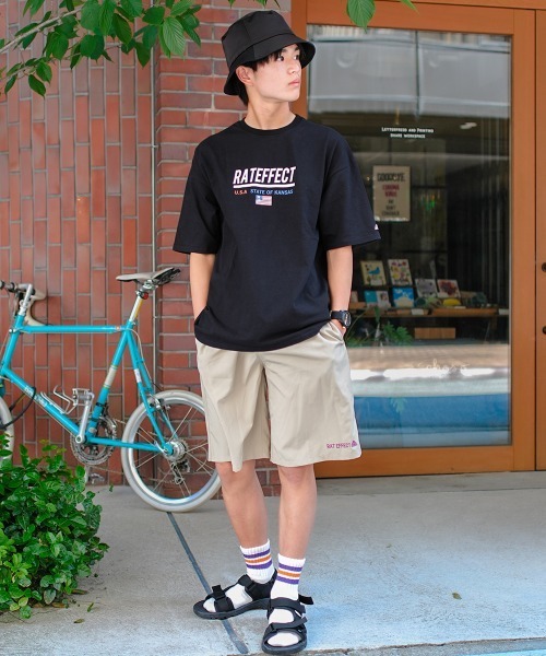 RAT EFFECT(ラットエフェクト)の「FOREST ADVENTUREビッグTシャツ(Tシャツ/カットソー・キッズ・ライトグレー/ブラック/グレイッシュベージュ/オフホワイト・170/150/130/160/140/120)」の11枚目の写真