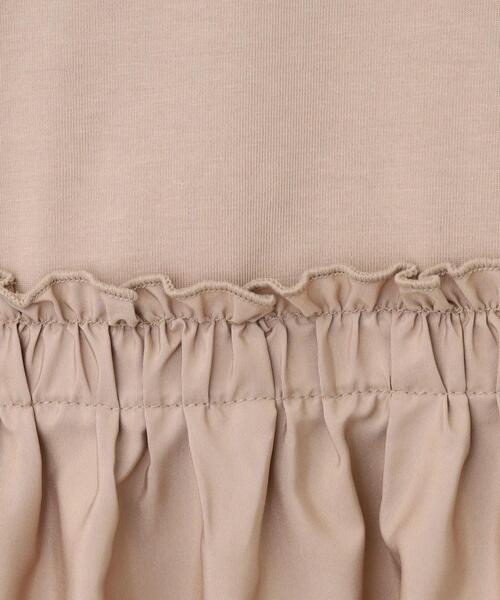 grove（グローブ）の「◆布帛切り替えフェミニンTシャツ（Tシャツ/カットソー・レディース・ブラック/ベージュ/アイボリー・03/02/05/01/04）」の14枚目の写真