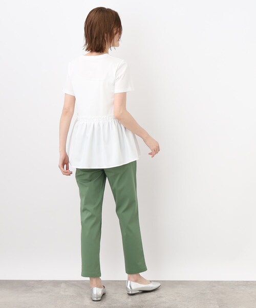 grove（グローブ）の「◆布帛切り替えフェミニンTシャツ（Tシャツ/カットソー・レディース・ブラック/ベージュ/アイボリー・03/02/05/01/04）」の17枚目の写真