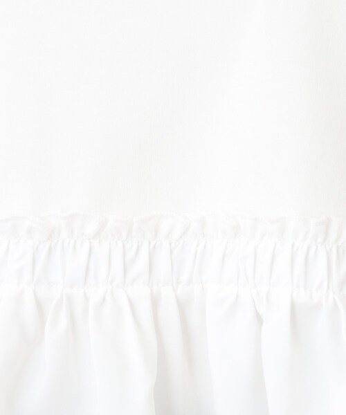 grove（グローブ）の「◆布帛切り替えフェミニンTシャツ（Tシャツ/カットソー・レディース・ブラック/ベージュ/アイボリー・03/02/05/01/04）」の19枚目の写真