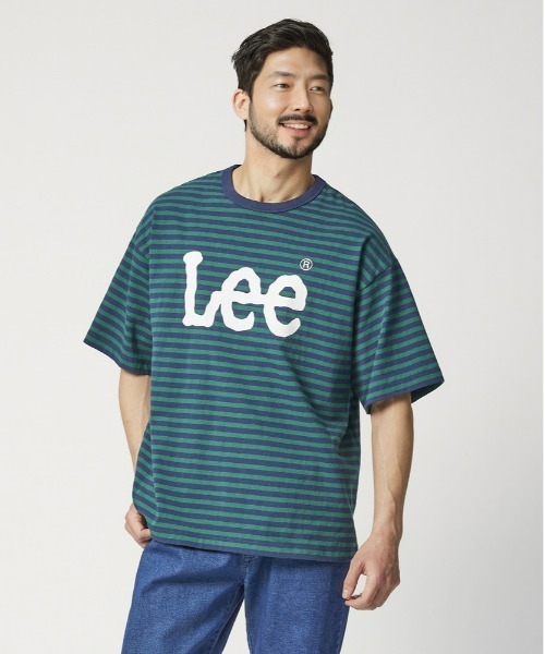 Lee（リー）の「【Lee】リンガーロゴボーダーＴ（Tシャツ/カットソー・メンズ・ダークグリーン・XL/L/M）」の11枚目の写真