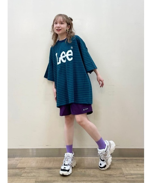 Lee（リー）の「【Lee】リンガーロゴボーダーＴ（Tシャツ/カットソー・メンズ・ダークグリーン・XL/L/M）」の17枚目の写真