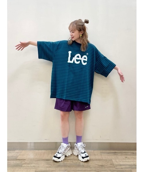 Lee（リー）の「【Lee】リンガーロゴボーダーＴ（Tシャツ/カットソー・メンズ・ダークグリーン・XL/L/M）」の20枚目の写真