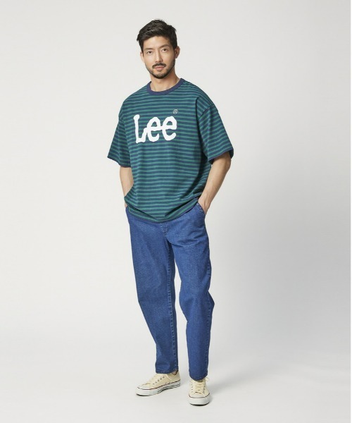 Lee（リー）の「【Lee】リンガーロゴボーダーＴ（Tシャツ/カットソー・メンズ・ダークグリーン・XL/L/M）」の13枚目の写真