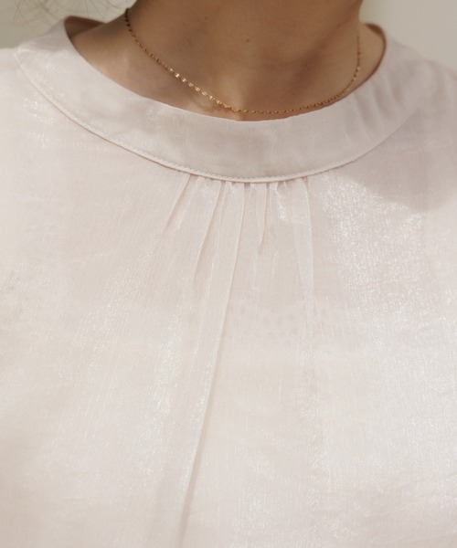 flower（フラワー）の「グロスリボンハーフブラウス（シャツ/ブラウス・レディース・グレー/アイボリー・FREE）」の21枚目の写真