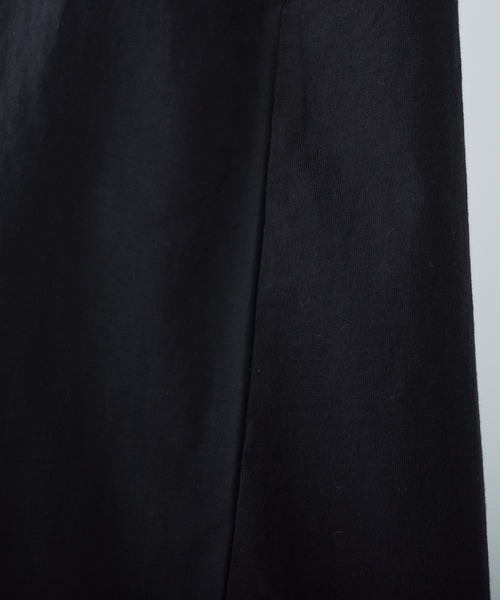 PUAL CE CIN（ピュアルセシン）の「【Du noir】前後異素材ハーフスリーブワンピース（ワンピース・レディース・ベージュ/ブラック・FREE）」の16枚目の写真