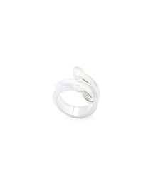 アクセサリー CRIMIE LETTER RIBBON SILVER RING BIG 15 CRIMIE LETTER RIBBON SILVER RING BIG 15