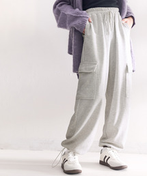 classicalelf | ラフにお洒落に見え。スウェットカーゴパンツ(カーゴパンツ)