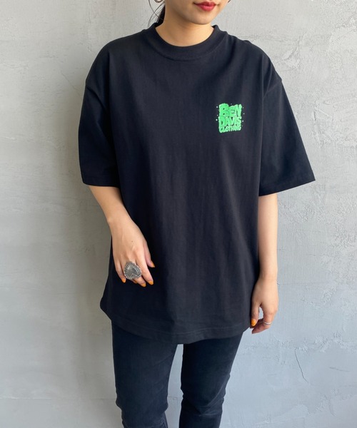 BEN DAVIS（ベンデイビス）の「【WEB限定】[BEN DAVIS/ベンデイビス] SHAMPOO LOGO バックプリントTシャツ（Tシャツ/カットソー・レディース・ブラック/ブルー/ホワイト・M/XL/L）」の21枚目の写真
