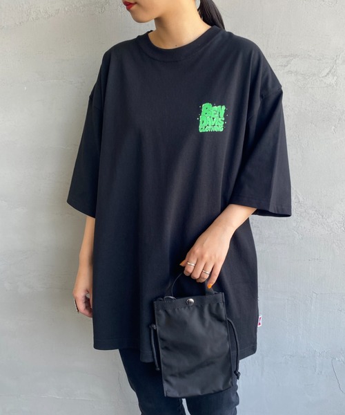 BEN DAVIS（ベンデイビス）の「【WEB限定】[BEN DAVIS/ベンデイビス] SHAMPOO LOGO バックプリントTシャツ（Tシャツ/カットソー・レディース・ブラック/ブルー/ホワイト・M/XL/L）」の15枚目の写真