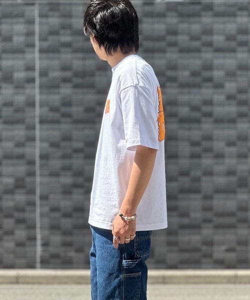 BEN DAVIS（ベンデイビス）の「【WEB限定】[BEN DAVIS/ベンデイビス] SHAMPOO LOGO バックプリントTシャツ（Tシャツ/カットソー・レディース・ブラック/ブルー/ホワイト・M/XL/L）」の5枚目の写真