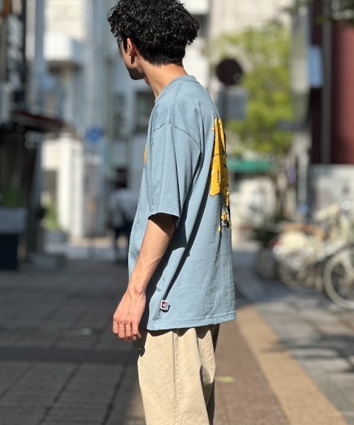 BEN DAVIS（ベンデイビス）の「【WEB限定】[BEN DAVIS/ベンデイビス] SHAMPOO LOGO バックプリントTシャツ（Tシャツ/カットソー・レディース・ブラック/ブルー/ホワイト・M/XL/L）」の9枚目の写真
