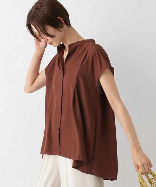 LEPSIM（レプシィム）の「サラキレ＊フレンチスリーブブラウス 163563