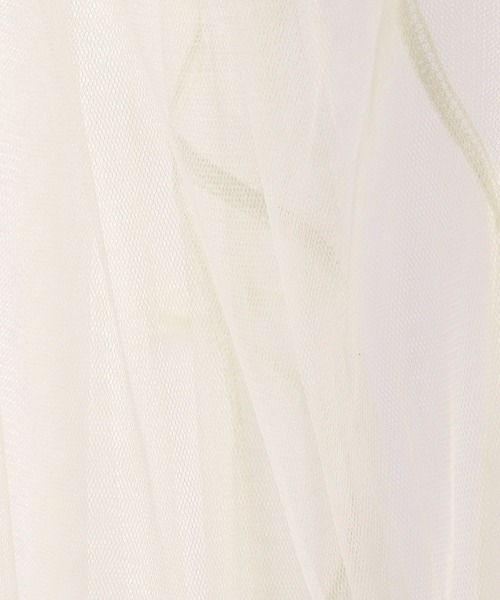 niko and...(ニコアンド)の「2WAYチュールBIGプルオーバー(その他トップス・レディース・オフホワイト/ブルー/グリーン/チャコール・FREE)」の9枚目の写真