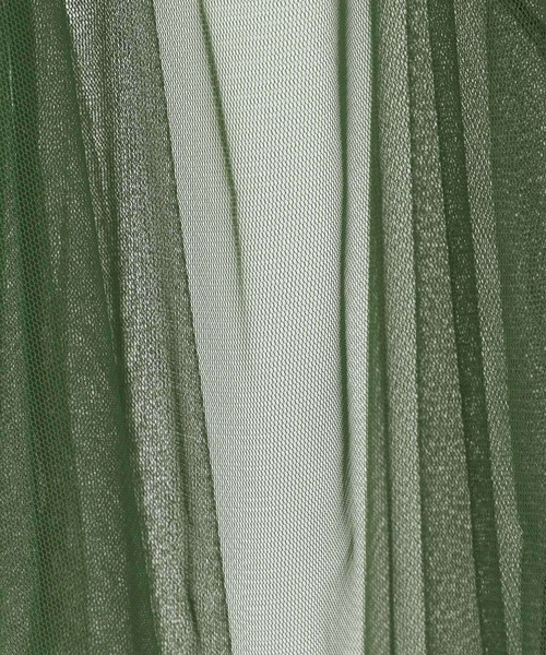 niko and...(ニコアンド)の「2WAYチュールBIGプルオーバー(その他トップス・レディース・オフホワイト/ブルー/グリーン/チャコール・FREE)」の8枚目の写真