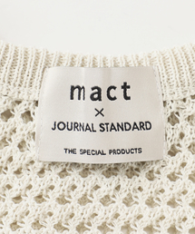 JOURNAL STANDARD - mediam ニット JOURNAL STANDARD（ジャーナルスタンダード）の「【mact×JOURNAL