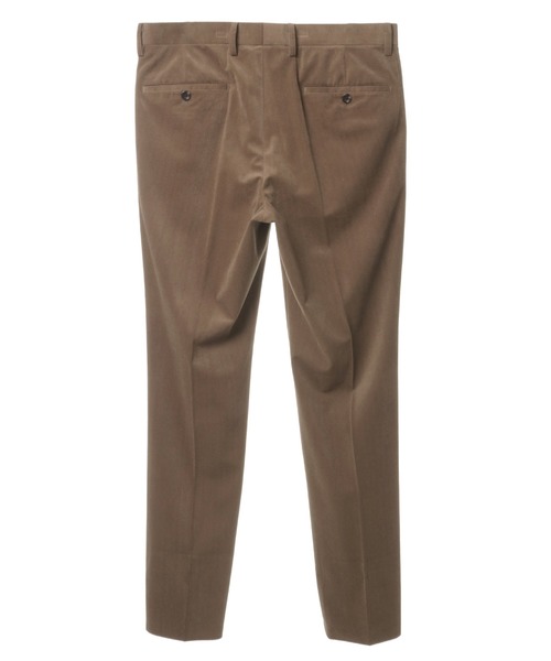 CROWDED CLOSET（クラウデッドクローゼット）の「ベロアパンツ/別売りセットアップジャケット、ベストあり（スラックス・メンズ・ベージュ/ブラック/ボルドー・02/03/01）」の9枚目の写真