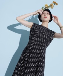 N.(N. Natural Beauty Basic) | 【S Size Line】◆プリントバックレースワンピース(ワンピース)