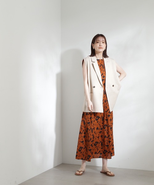 N.（N. Natural Beauty Basic）（エヌエヌナチュラルビューティーベーシック）の「【S Size Line】◆プリントバックレースワンピース（ワンピース・レディース・ブラック系その他/ブラウン系その他/ドット・SMALL/MEDIUM）」の20枚目の写真