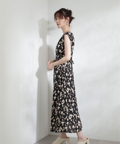 N.（N. Natural Beauty Basic）（エヌエヌナチュラルビューティーベーシック）の「【S Size Line】◆プリントバックレースワンピース（ワンピース・レディース・ブラック系その他/ブラウン系その他/ドット・SMALL/MEDIUM）」の13枚目の写真