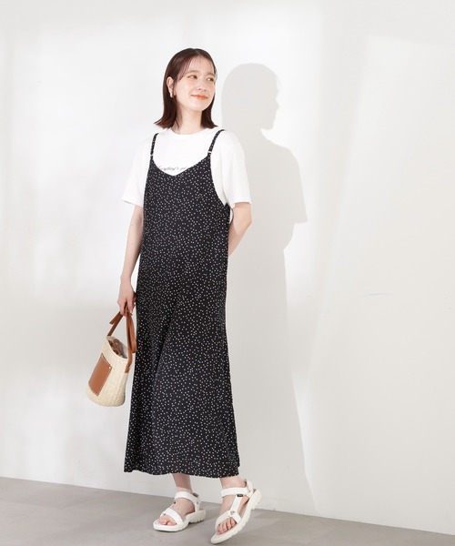 N.（N. Natural Beauty Basic）（エヌエヌナチュラルビューティーベーシック）の「◆ハンドライティングロゴＴシャツ（Tシャツ/カットソー・レディース・ブラック/パープル/オフホワイト・MEDIUM）」の5枚目の写真