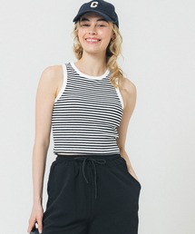 coca（coca） | GC　OUT BRA カップ付きリブクロップドタンクトップ(タンクトップ)