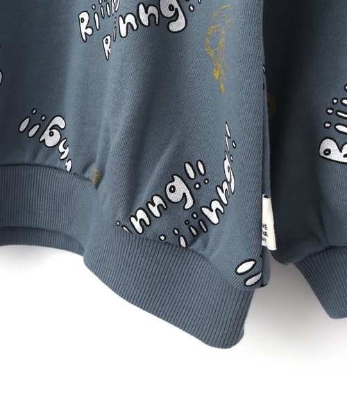 MAKE YOUR DAY（メイクユアデイ）の「WEB限定いろんな柄裏毛トレーナー■150.160cm（スウェット・キッズ・アイボリー/イエロー/ライトグレー/グレー/ピンク/ネイビー/オレンジ/ブラック・150/160）」の20枚目の写真