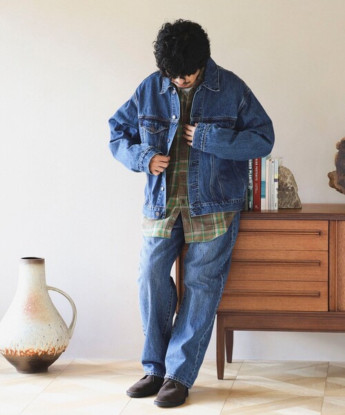 BEAMS」 デニムジャケット M ブルー メンズ BEAMS（ビームス）の 