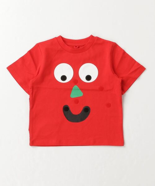 STELLA McCARTNEY(ステラマッカートニー)の「STELLA McCARTNEY (ステラマッカートニー) Kids & Junior Tシャツカットソー(Tシャツ/カットソー・キッズ・レッド・8Y/2Y/10Y/12Y/5Y/14Y/6Y/3Y/4Y)」の1枚目の写真