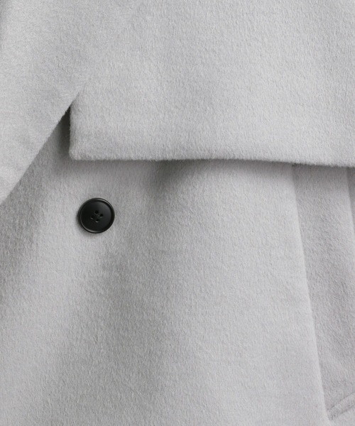 HARE（ハレ）の「ウールフラシトレンチブルゾン(HARE)（ブルゾン