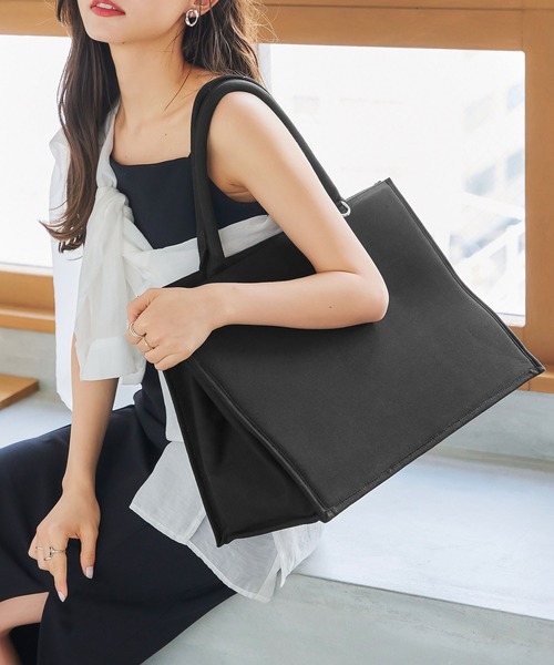 KOBE LETTUCE（コウベレタス）の「推し活トートバッグ（トートバッグ・レディース・ネイビー/ブラック/ホワイト系/ブルー/パープル・FREE）」の3枚目の写真