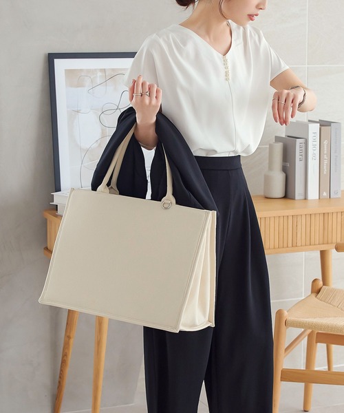 KOBE LETTUCE（コウベレタス）の「推し活トートバッグ（トートバッグ・レディース・ネイビー/ブラック/ホワイト系/ブルー/パープル・FREE）」の11枚目の写真