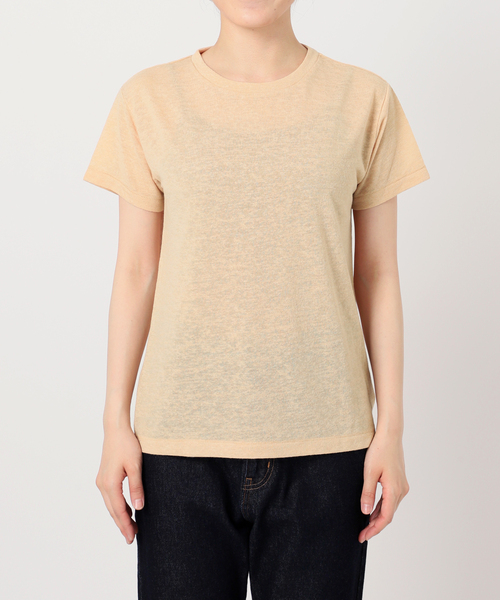 SLOBE IENA - ☆スローブイエナ☆新品タグ付☆スラブ天竺5分袖TEE☆2023SS☆完売☆ SLOBE IENA（スローブイエナ）の「スラブ天竺5分袖TEE（Tシャツ