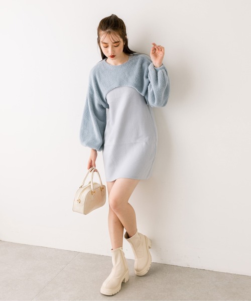 OLIVE des OLIVE(オリーブデオリーブ)の「エンブレム付きボストンバッグ 1032120050(ショルダーバッグ・レディース・ボルドー/ブラック/オフホワイト・FREE)」の21枚目の写真