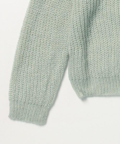CAROLINA GLASER（カロリナ グレイサー）の「CAROLINA GLASER / フリンジニット（ニット/セーター・レディース・ミント/ピンク・ONE SIZE）」の20枚目の写真