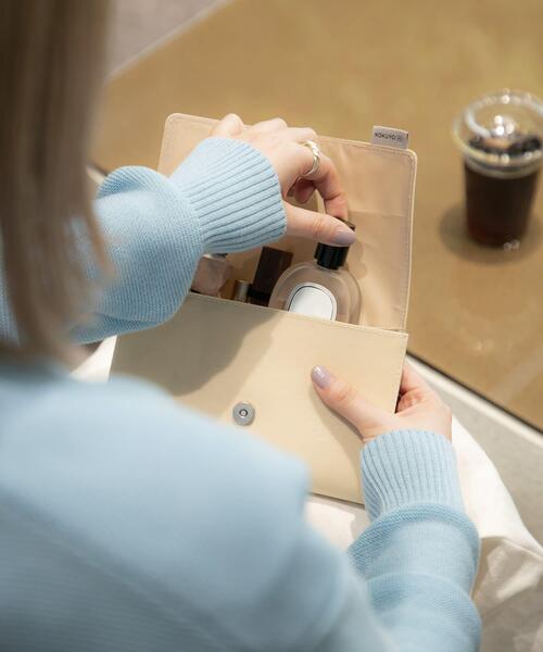 URBAN RESEARCH DOORS（アーバンリサーチドアーズ）の「KOKUYO ME×commpost　マルチポーチ（その他雑貨・レディース・ホワイト系その他/ブラウン・ONE）」の20枚目の写真