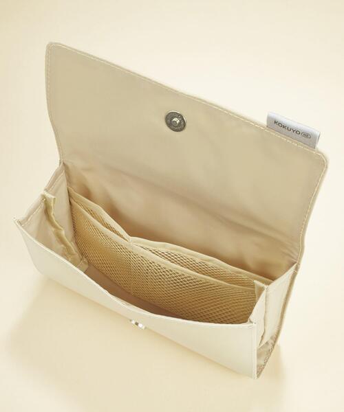 URBAN RESEARCH DOORS（アーバンリサーチドアーズ）の「KOKUYO ME×commpost　マルチポーチ（その他雑貨・レディース・ホワイト系その他/ブラウン・ONE）」の16枚目の写真