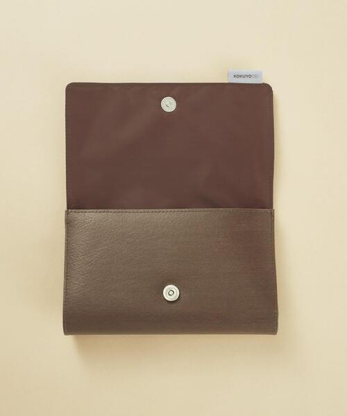 URBAN RESEARCH DOORS（アーバンリサーチドアーズ）の「KOKUYO ME×commpost　マルチポーチ（その他雑貨・レディース・ホワイト系その他/ブラウン・ONE）」の11枚目の写真