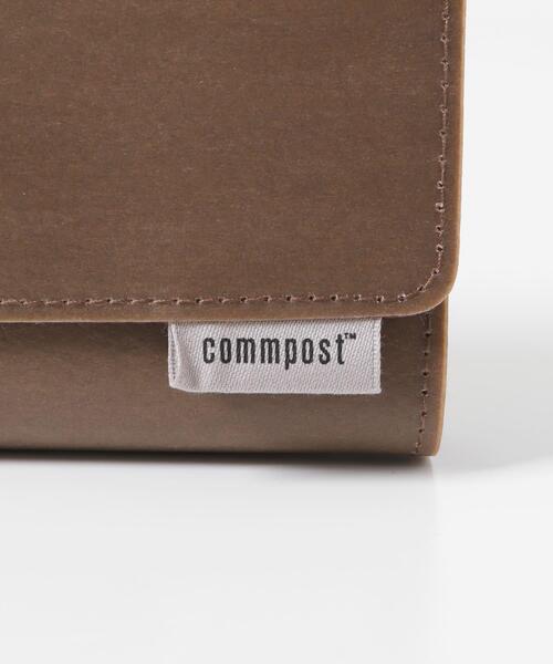 URBAN RESEARCH DOORS（アーバンリサーチドアーズ）の「KOKUYO ME×commpost　マルチポーチ（その他雑貨・レディース・ホワイト系その他/ブラウン・ONE）」の3枚目の写真