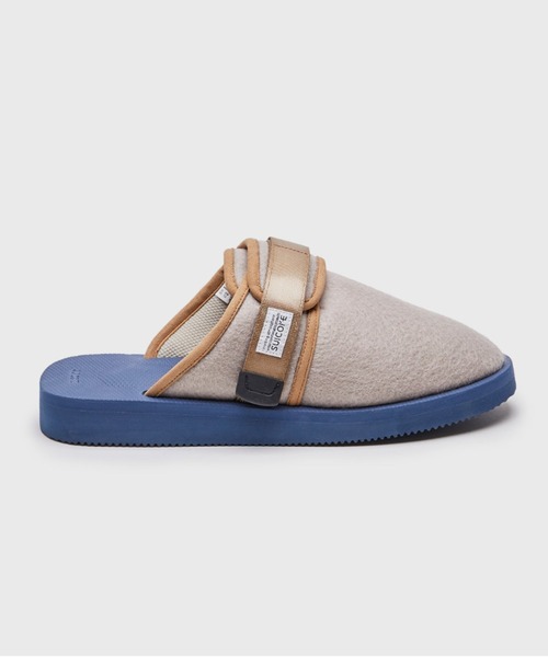 【セール】ZAVO-FEab - Taupe/Navy（サンダル）｜SUICOKE（スイコック）