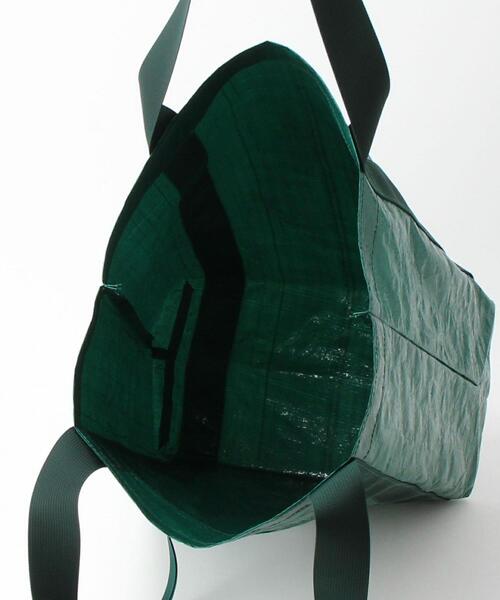 サウナボーイ（サウナボーイ）の「【別注】＜サウナボーイ×green label relaxing＞ロゴ トートバッグ（トートバッグ・メンズ・ブラック/ケリー・FREE）」の9枚目の写真