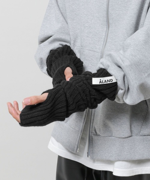 ALAND（エーランド）の「【UNISEX】ALAND／アームウォーマー 2974233（アームカバー・レディース・ブラック/ホワイト・FREE）」の16枚目の写真