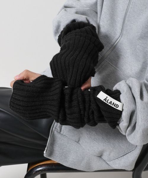ALAND（エーランド）の「【UNISEX】ALAND／アームウォーマー 2974233（アームカバー・レディース・ブラック/ホワイト・FREE）」の17枚目の写真