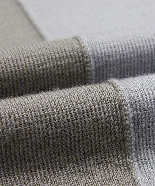 JNBY（ジェーエヌビーワイ）の「Spliced Ribbed High-neck Sweater（ニット/セーター・レディース・レッド/グレー/ブラック・38/36/40）」の21枚目の写真