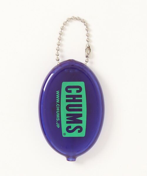CHUMS(チャムス)の「【CHUMS/チャムス】 CHUMS Logo Quikoin with Ball Chain(コインケース・レディース・ブルー/レッド/ネイビー/パープル/イエロー・FREE)」の1枚目の写真