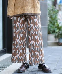 チチカカ | キカ柄ニットパンツ(その他パンツ)